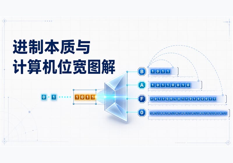 进制本质与计算机位宽图解-萝莉猫博客