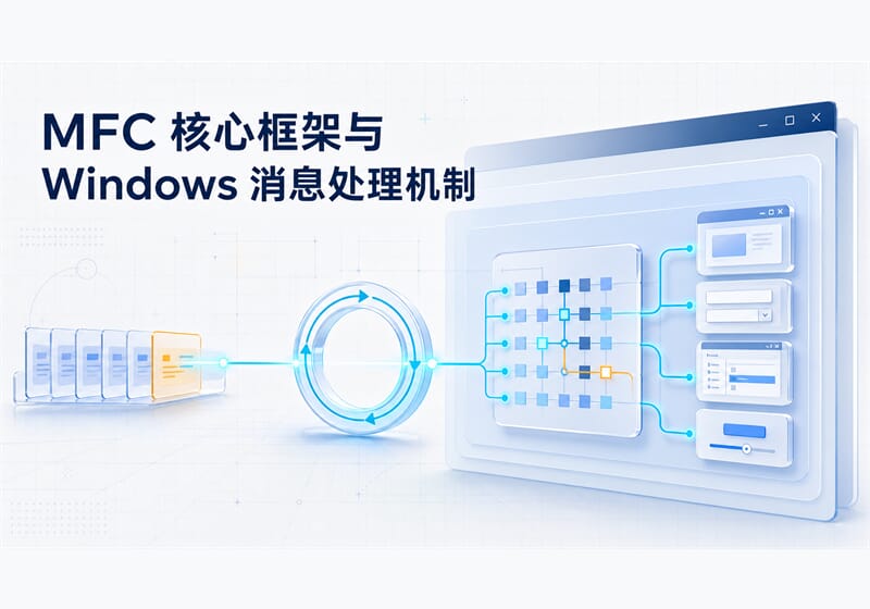 MFC 核心框架与 Windows 消息处理机制-萝莉猫博客